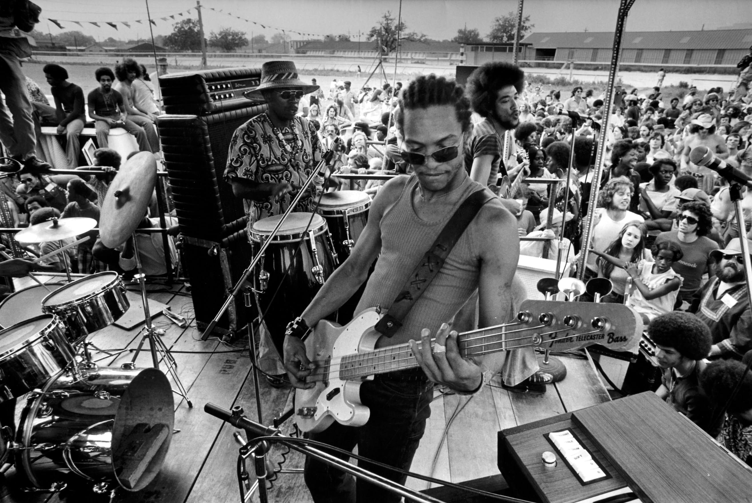 Cyril Neville, Leo Nocentelli, and George Porter Jr. %Michael P. Smith%
